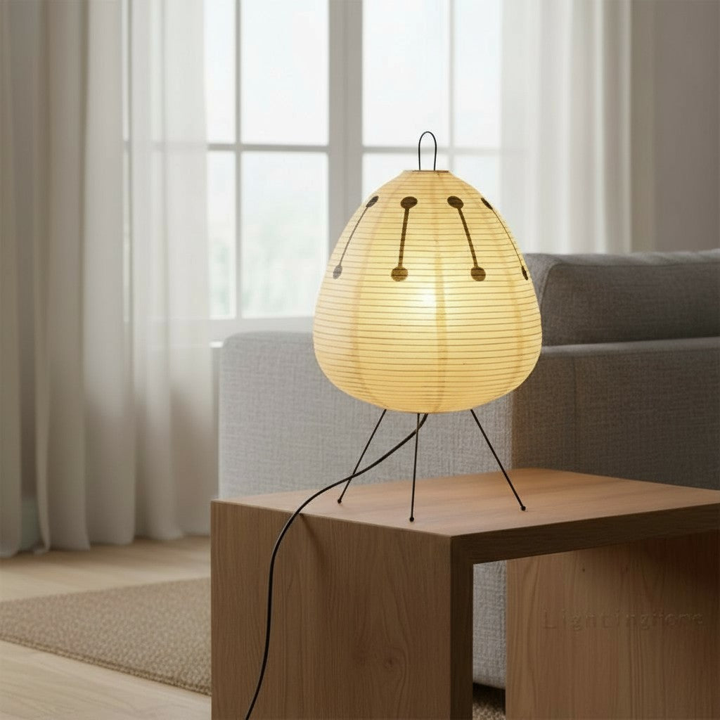 Rice Paper Lamp for Home Lighting