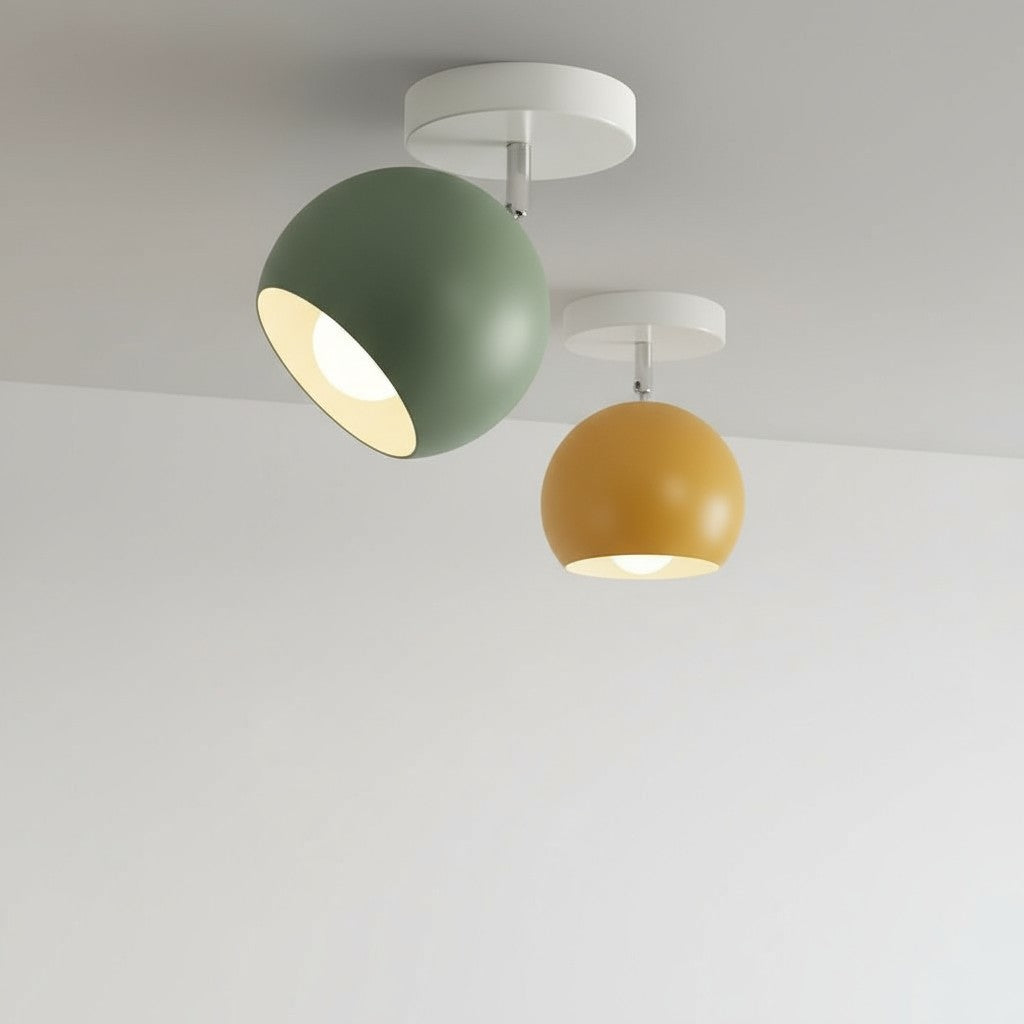 LED Circular Flush Mount Ceiling Light Fixture