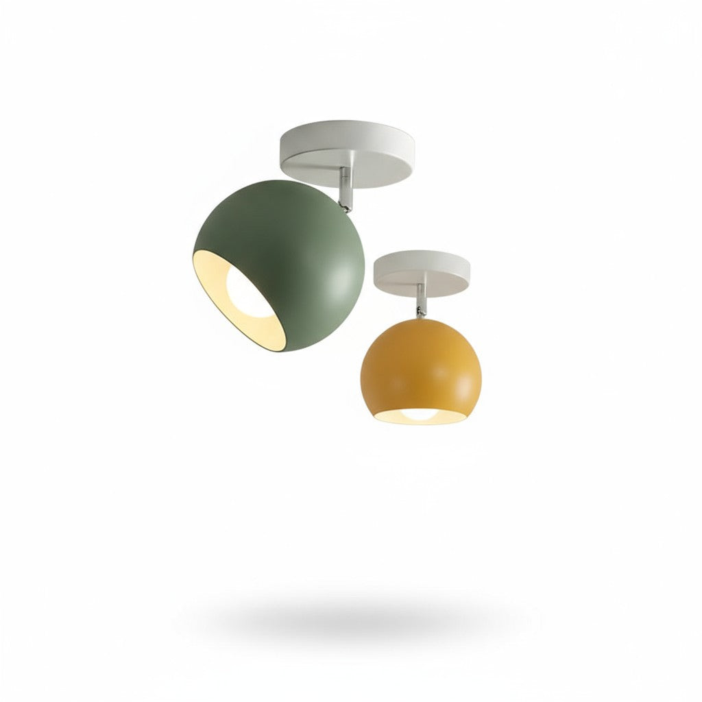 LED Circular Flush Mount Ceiling Light Fixture