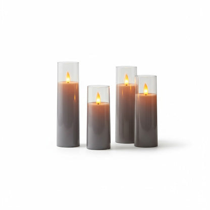 LED Flickering Candle Set Battery Operated Decorative Lights