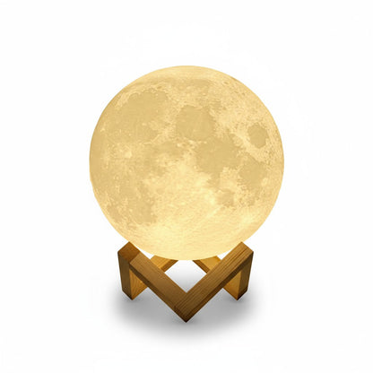 Moon Table Lamp Night Light for Bedroom Living Room