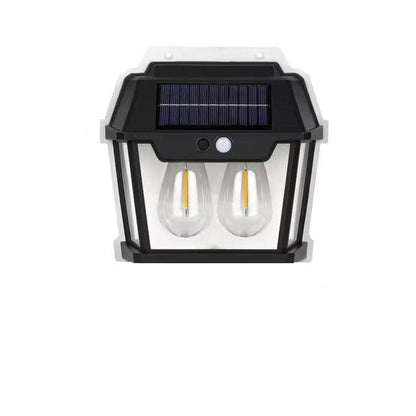 Solar Motion Sensor Garden Light Fixture