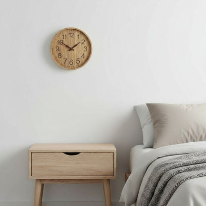 Wooden Wall Clock for Home Decor